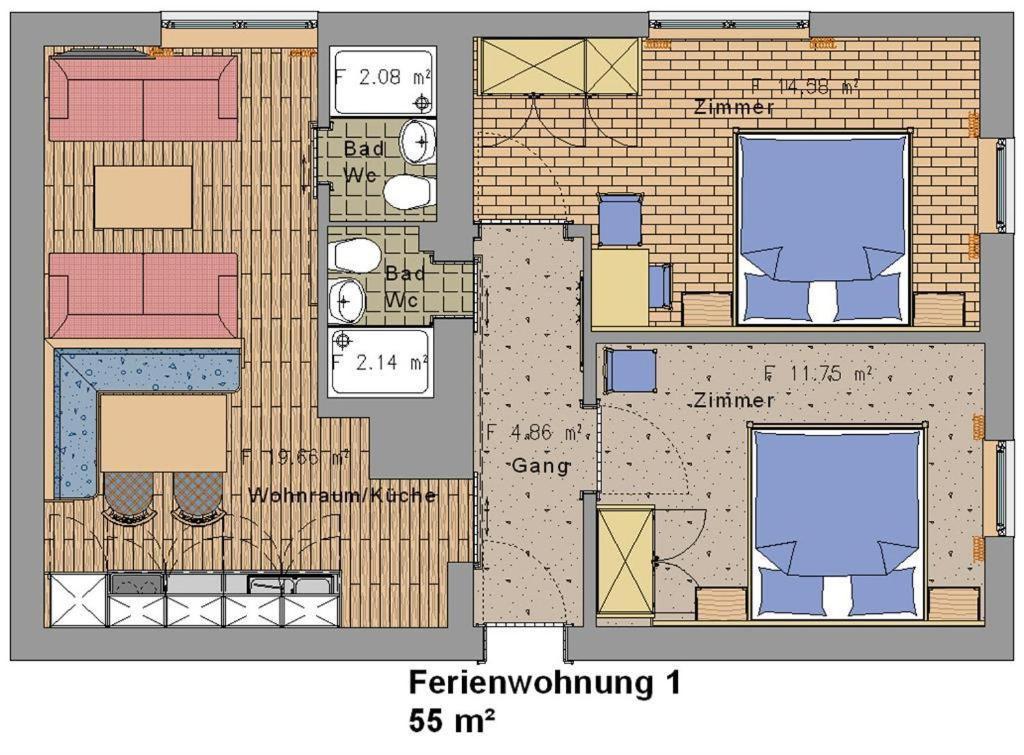 Ferienwohnungen Foidlhof Hochfilzen Exteriör bild