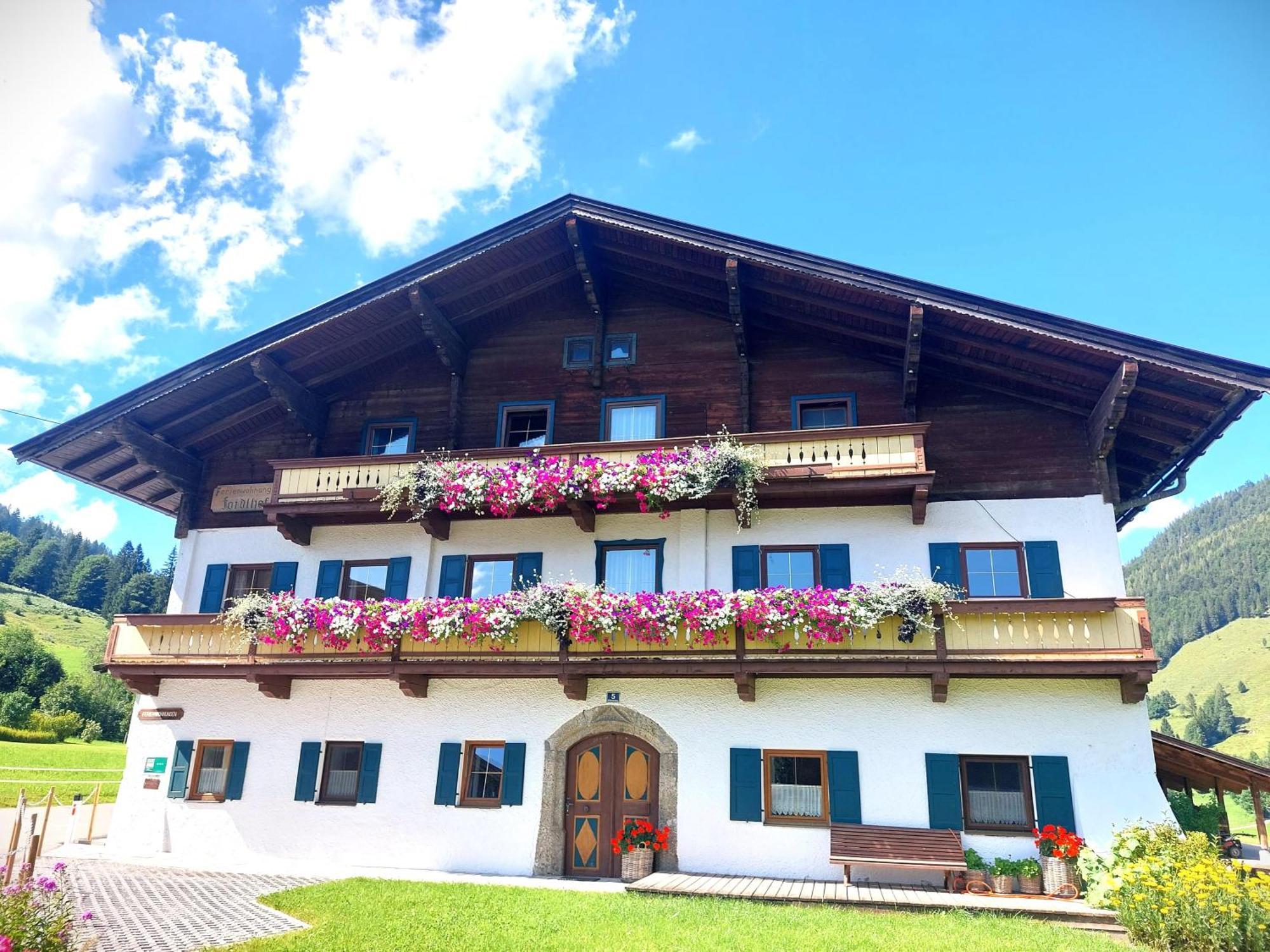 Ferienwohnungen Foidlhof Hochfilzen Exteriör bild